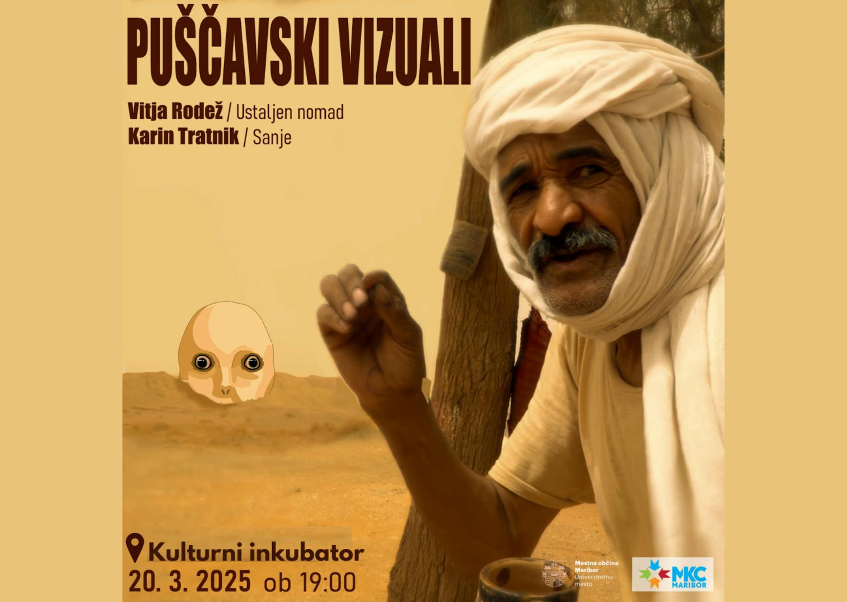 Mladinski družabni večer: Puščavski vizuali
